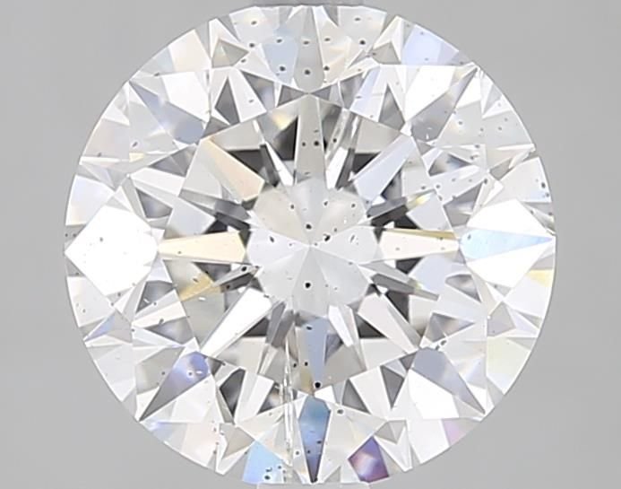 2.50ct F SI2 Excellent Cut Round Lab Grown Diamond