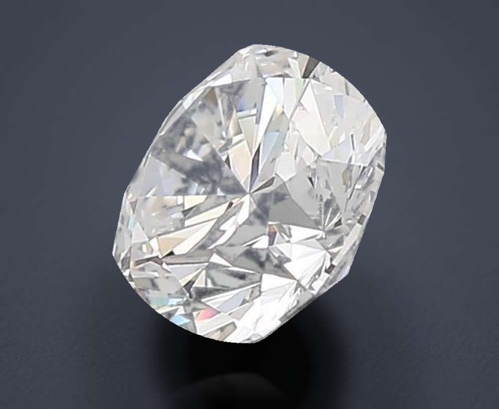 3.98 Carat Round Lab Diamond