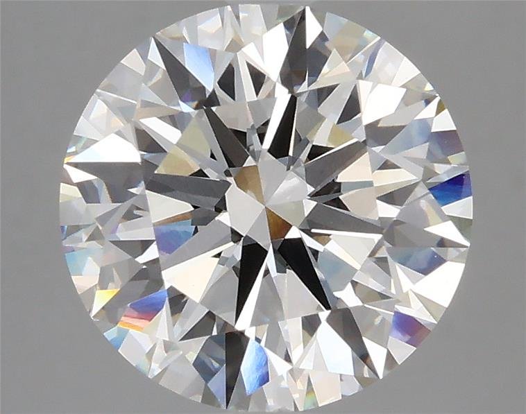 4.07ct H VVS2 Rare Carat Ideal Cut Round Lab Grown Diamond