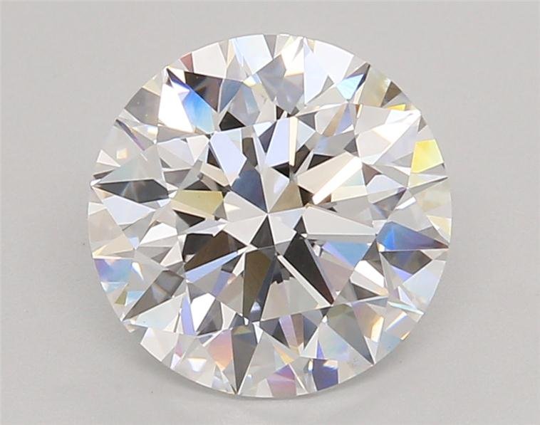 3.03ct D VS1 Rare Carat Ideal Cut Round Lab Grown Diamond