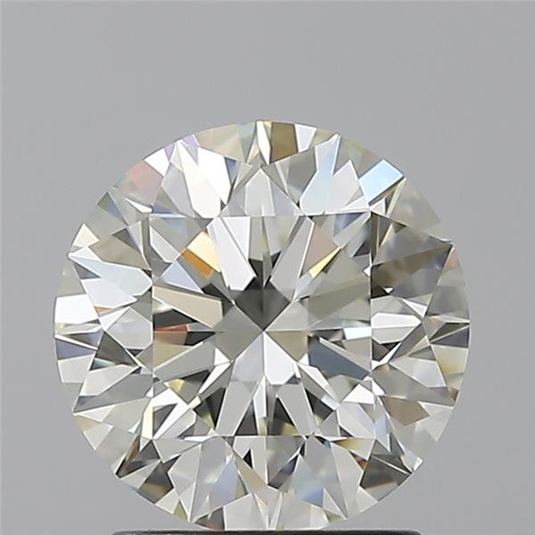 1.90ct K VVS1 Rare Carat Ideal Cut Round Diamond