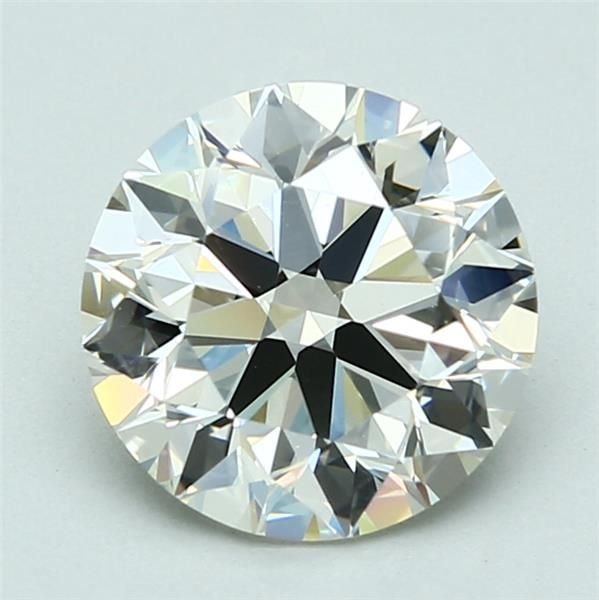 2.70ct K VVS2 Excellent Cut Round Diamond