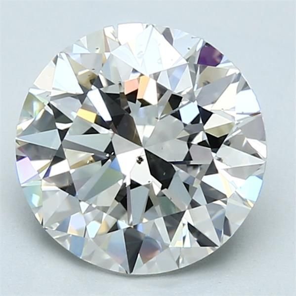 3.00ct G SI1 Rare Carat Ideal Cut Round Diamond