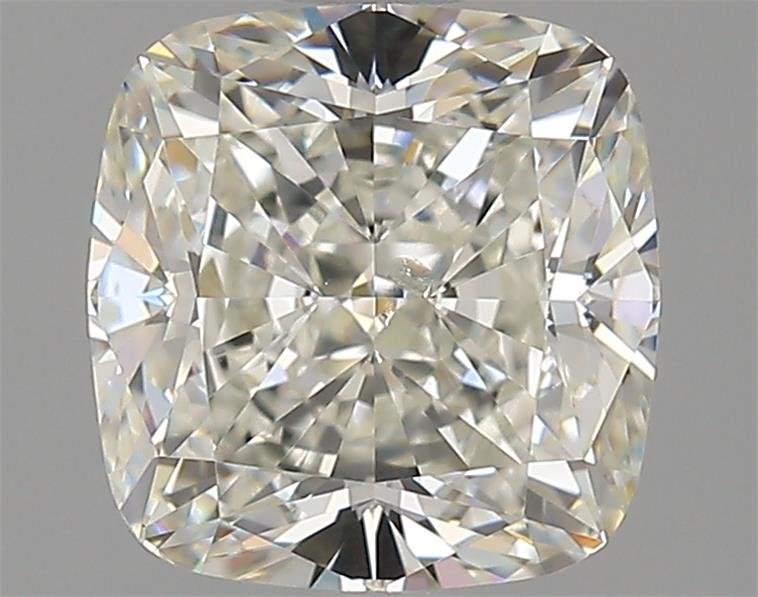 2.01ct I SI2 Rare Carat Ideal Cut Cushion Diamond