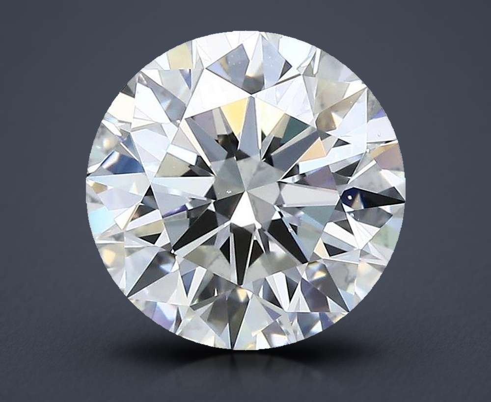 3.08 Carat Round Natural Diamond
