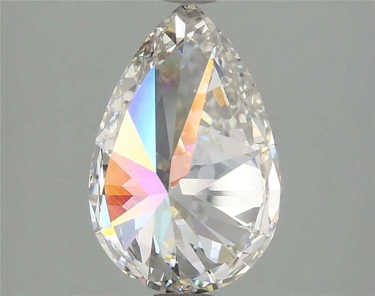 2.46ct H VS1 Good Cut Pear Lab Grown Diamond