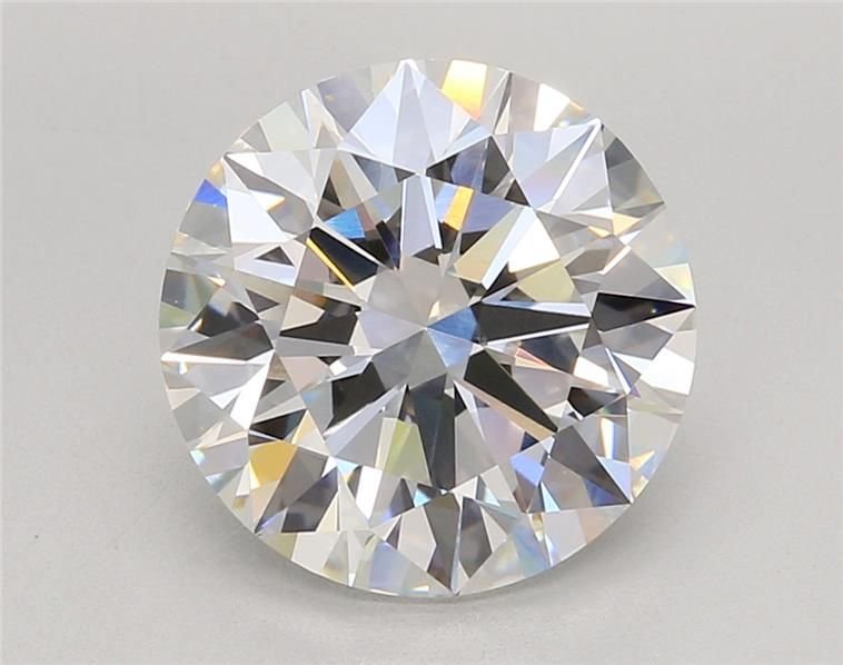 5.02ct F VVS2 Rare Carat Ideal Cut Round Lab Grown Diamond