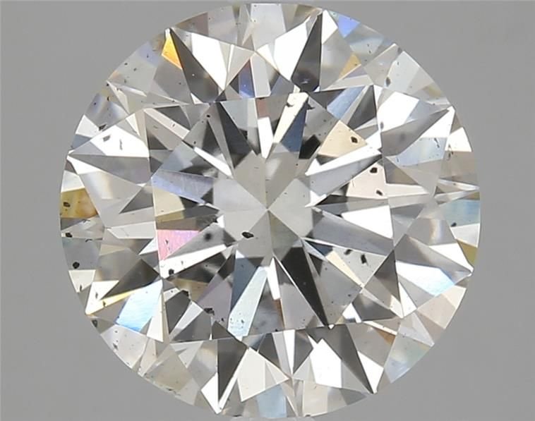 4.08ct I SI2 Rare Carat Ideal Cut Round Lab Grown Diamond