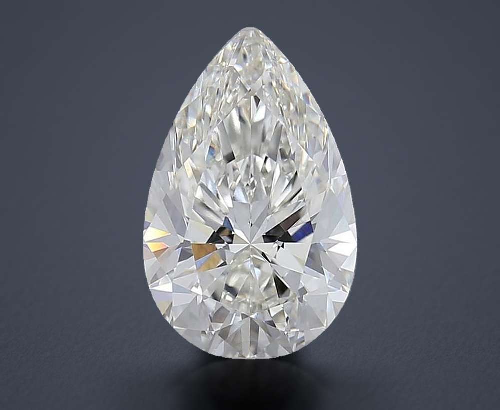 3.10 Carat Pear Lab Diamond