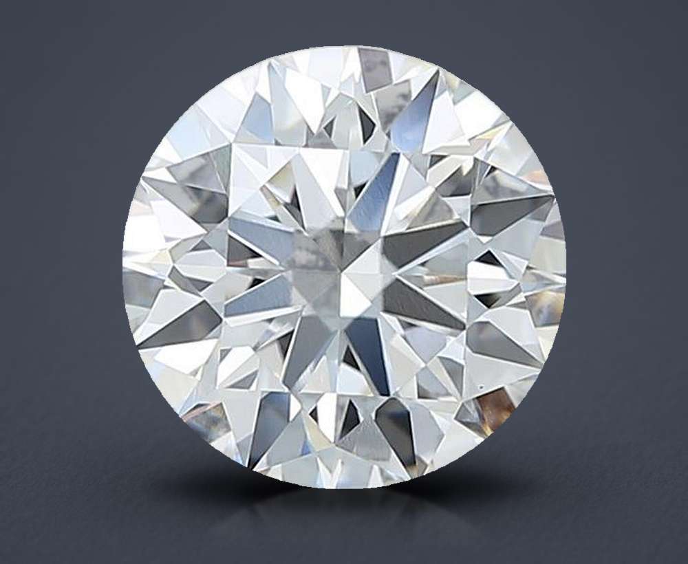 3.09 Carat Round Lab Diamond