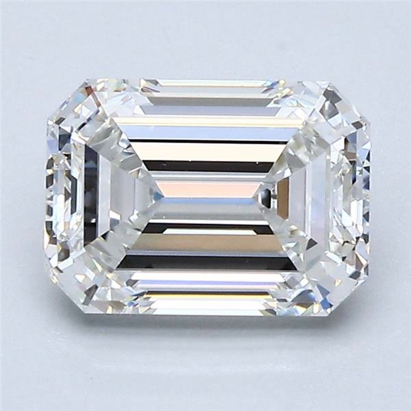 2.03ct G VVS1 Rare Carat Ideal Cut Emerald Diamond
