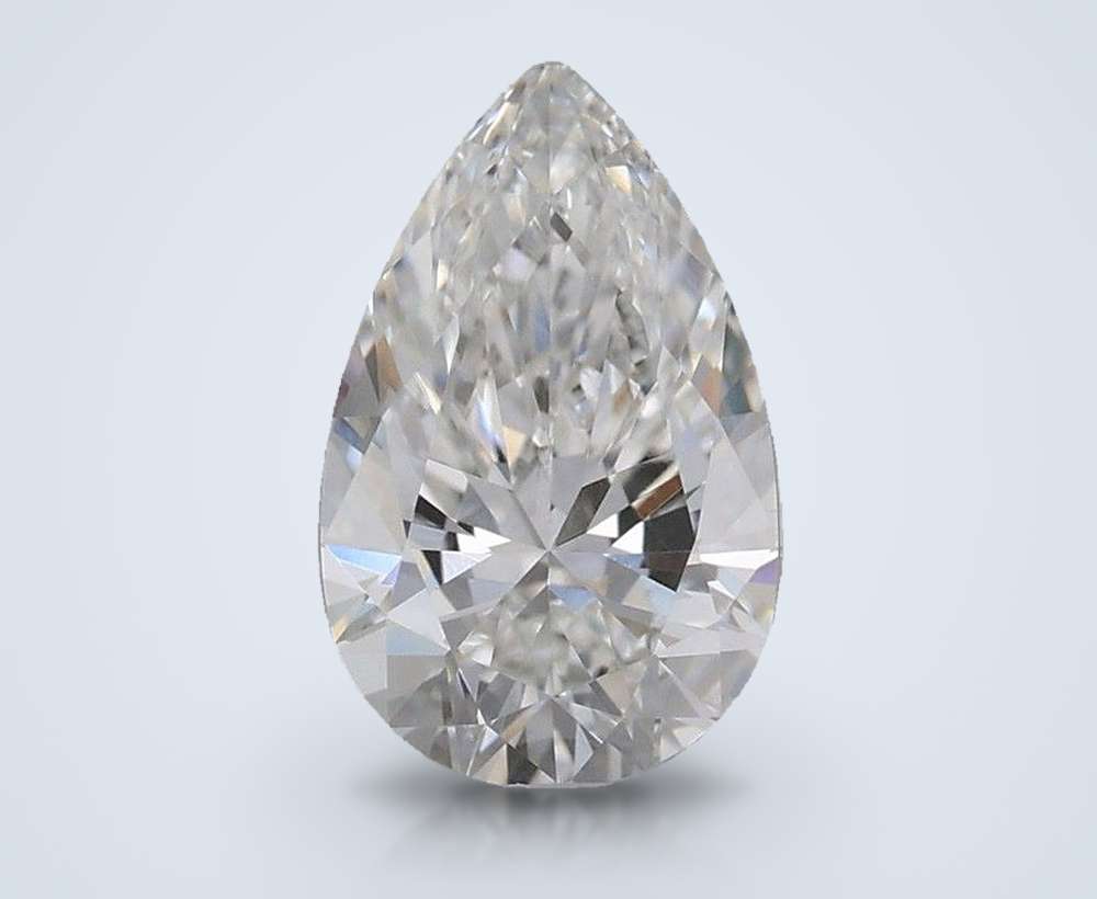 1.00 Carat Pear Lab Diamond