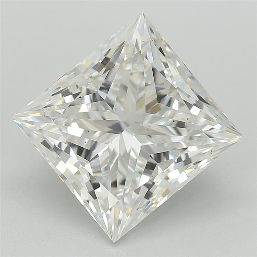 2.08ct E VS2 Rare Carat Ideal Cut Princess Lab Grown Diamond