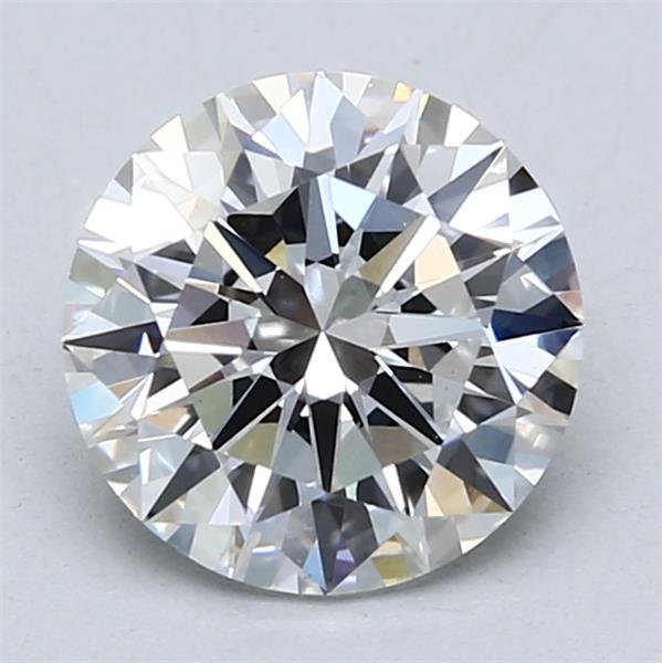 2.01ct D VS1 Excellent Cut Round Lab Grown Diamond