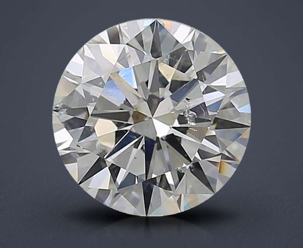 3.01 Carat Round Natural Diamond