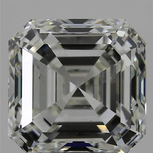 2.00ct J SI1 Rare Carat Ideal Cut Asscher Diamond