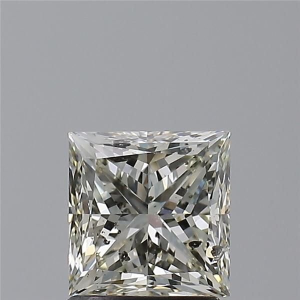 1.52ct J SI2 Good Cut Princess Diamond