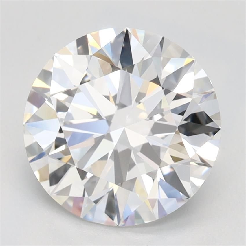 2.10ct D VVS1 Rare Carat Ideal Cut Round Lab Grown Diamond