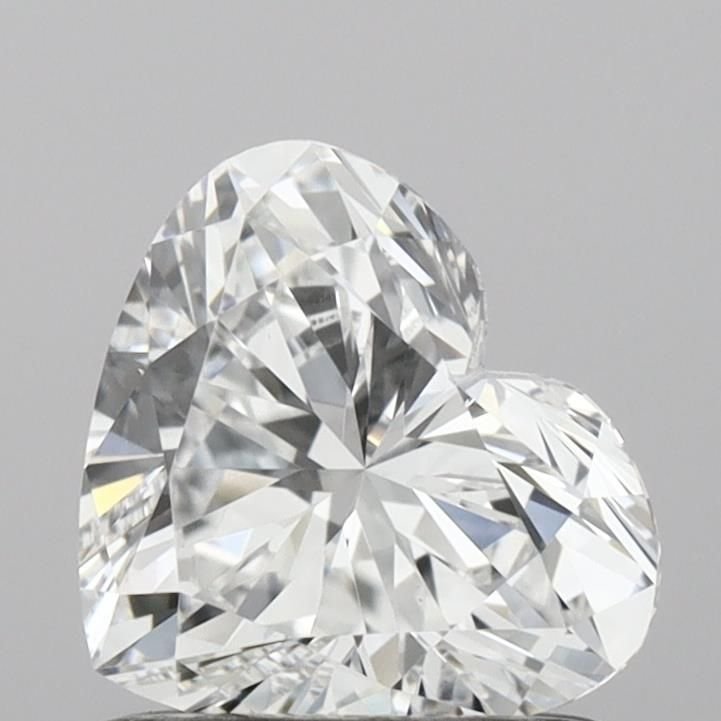 0.88ct D VS1 Excellent Cut Heart Lab Grown Diamond