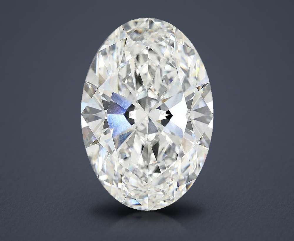 11.65 Carat Oval Lab Diamond