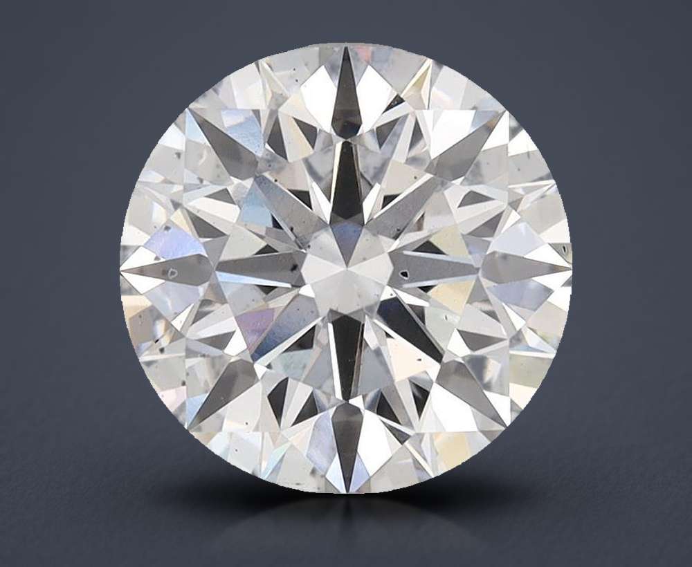 3.33 Carat Round Lab Diamond