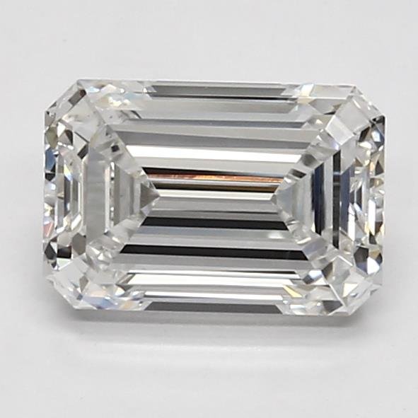 1.79ct E VS1 Rare Carat Ideal Cut Emerald Lab Grown Diamond