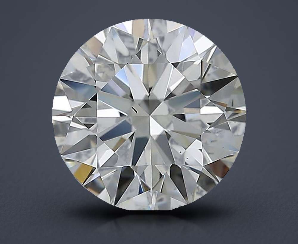 2.60 Carat Round Natural Diamond