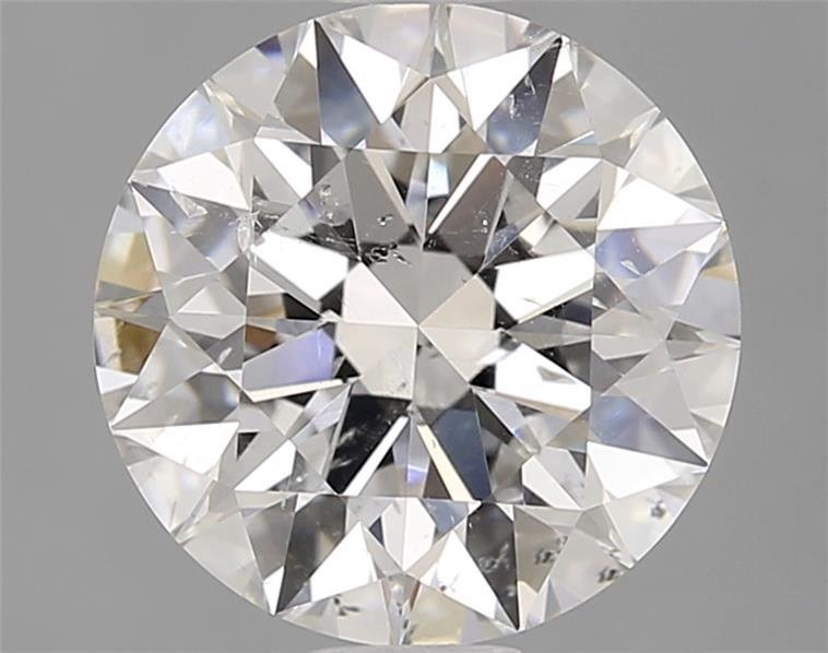 2.01ct F SI2 Rare Carat Ideal Cut Round Diamond