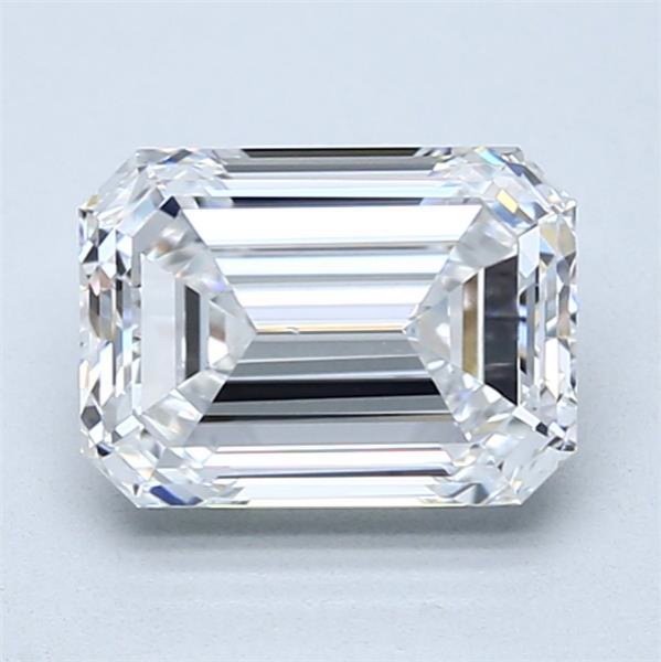 2.00ct D VS2 Excellent Cut Emerald Diamond