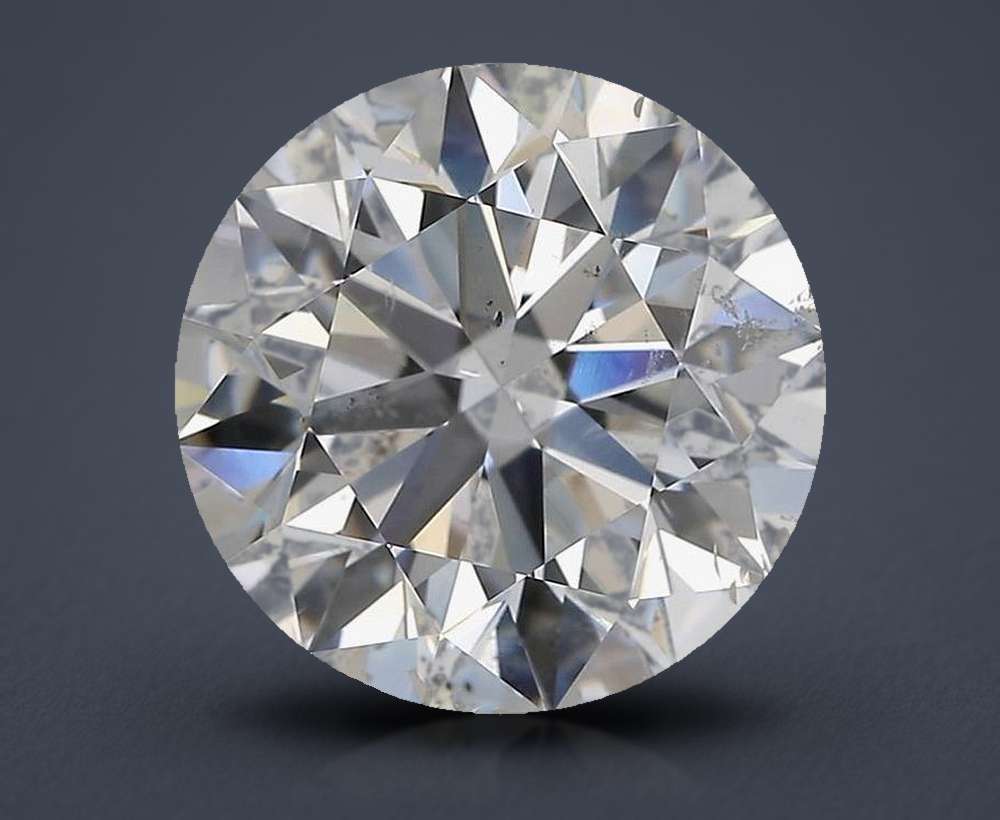 3.02 Carat Round Natural Diamond