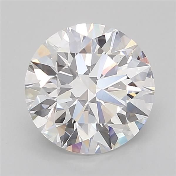3.04ct E VS2 Rare Carat Ideal Cut Round Lab Grown Diamond