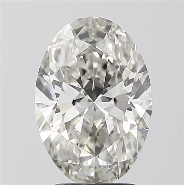 2.72ct I VS1 Rare Carat Ideal Cut Oval Lab Grown Diamond