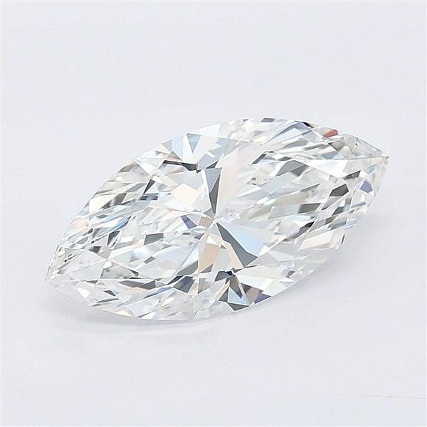 2.06ct E VVS2 Rare Carat Ideal Cut Marquise Lab Grown Diamond
