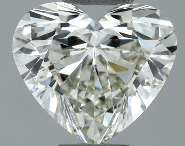 0.81ct J IF Rare Carat Ideal Cut Heart Diamond