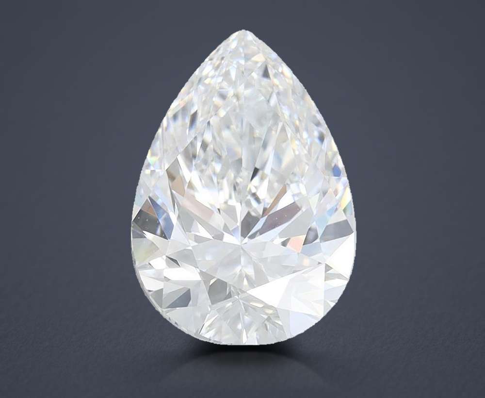 2.43 Carat Pear Lab Diamond