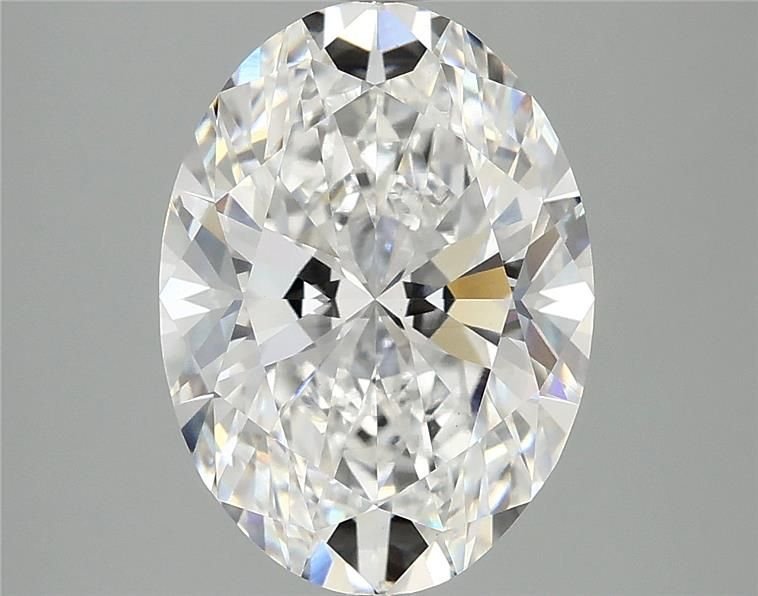 4.07 Carat Oval Lab Diamond