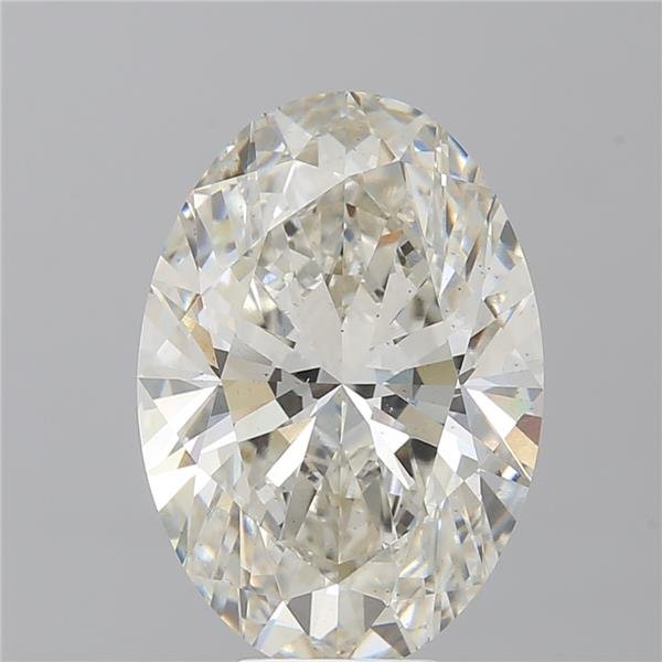 7.54ct H VS2 Rare Carat Ideal Cut Oval Lab Grown Diamond