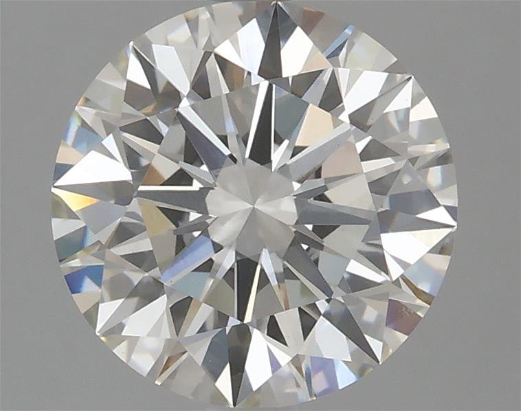 2.96ct H VVS2 Rare Carat Ideal Cut Round Lab Grown Diamond