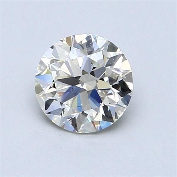 0.80ct K SI1 Rare Carat Ideal Cut Round Diamond