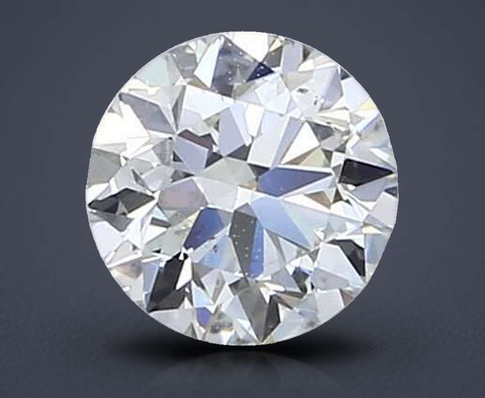 0.80 Carat Round Natural Diamond