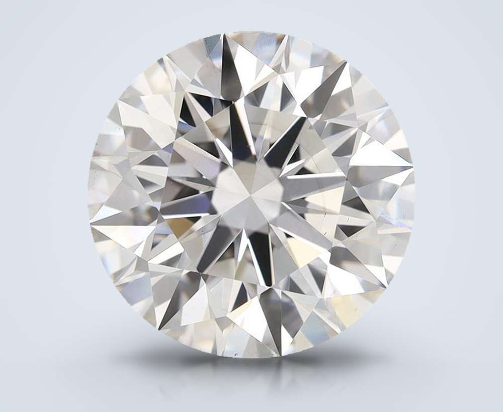 6.73 Carat Round Lab Diamond