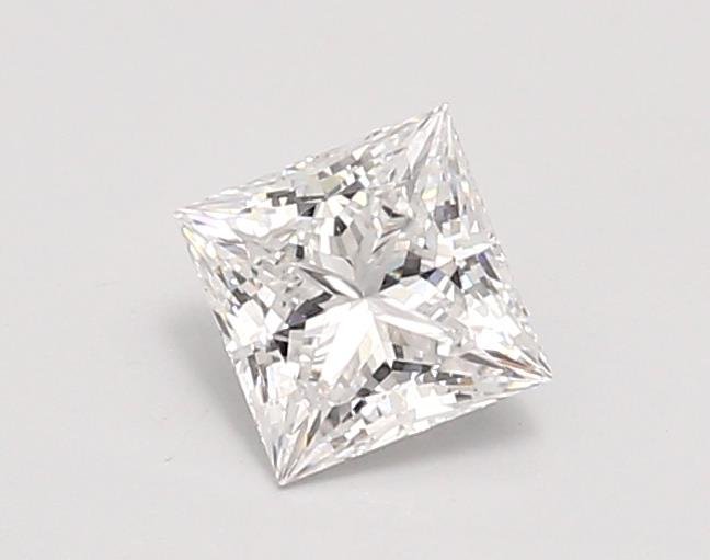 0.87ct D VVS1 Excellent Cut Princess Lab Grown Diamond