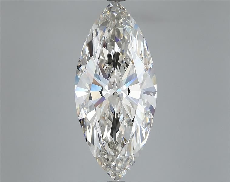 5.58ct H VS2 Rare Carat Ideal Cut Marquise Lab Grown Diamond