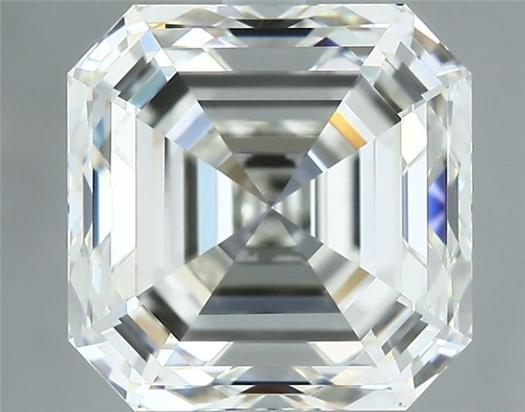 4.05ct I VVS2 Rare Carat Ideal Cut Asscher Diamond