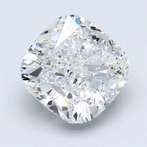 1.70ct F VS2 Very Good Cut Cushion Diamond