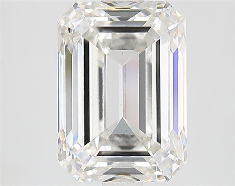 3.29ct H VS1 Excellent Cut Emerald Lab Grown Diamond