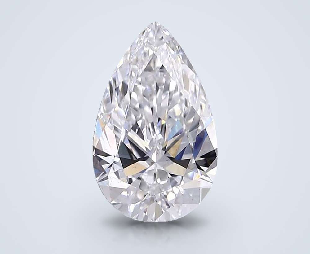 2.40 Carat Pear Lab Diamond
