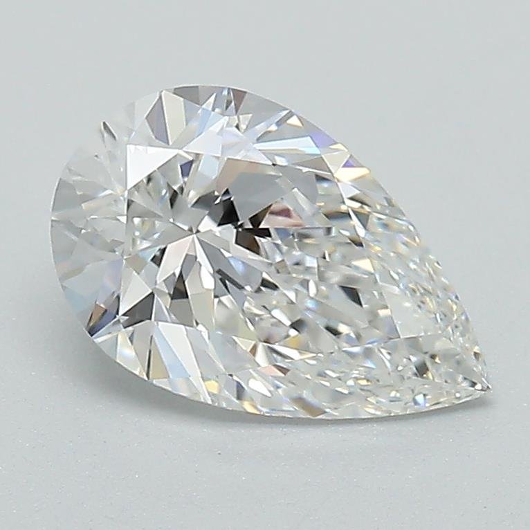 1.32ct E VVS2 Rare Carat Ideal Cut Pear Lab Grown Diamond