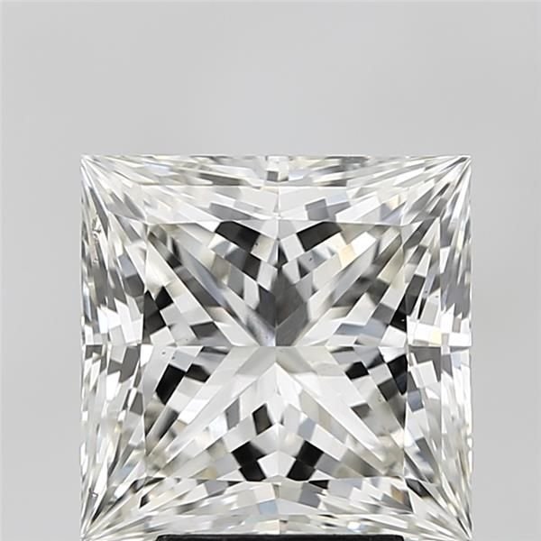 5.03ct I VS2 Rare Carat Ideal Cut Princess Lab Grown Diamond