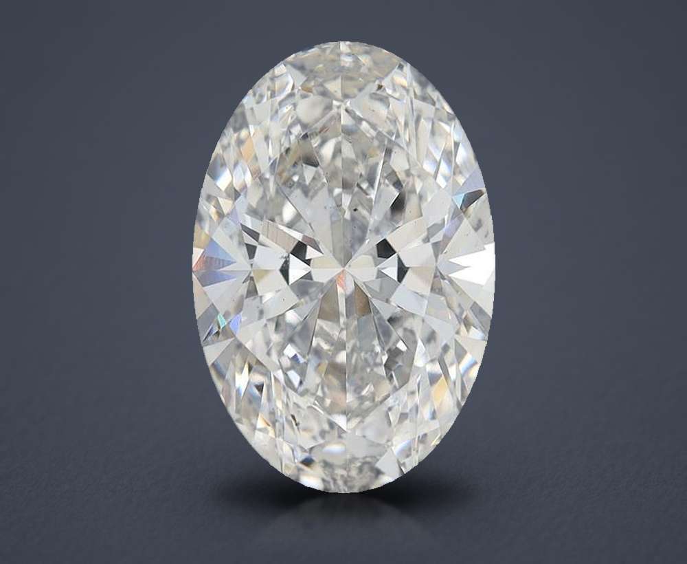 5.51 Carat Oval Lab Diamond